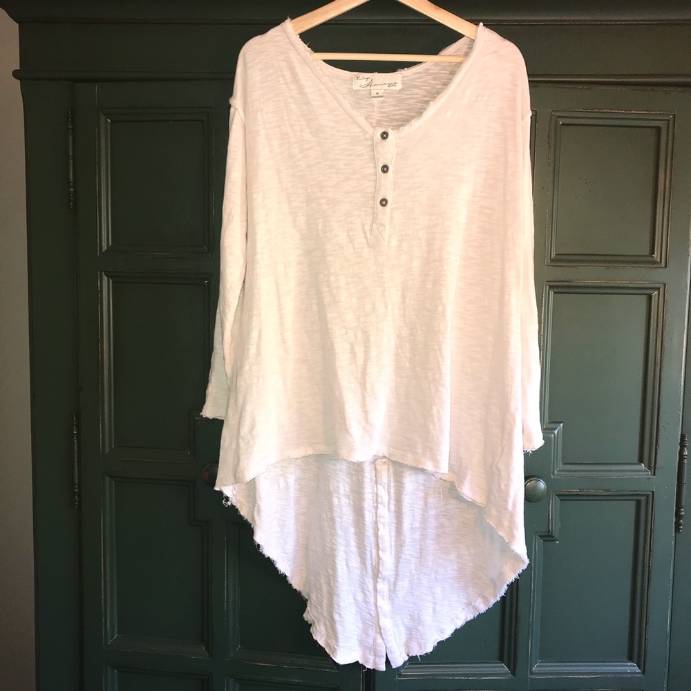 Havana Long Sleeve Asymmetrical Shirt - Picture 4 of 7